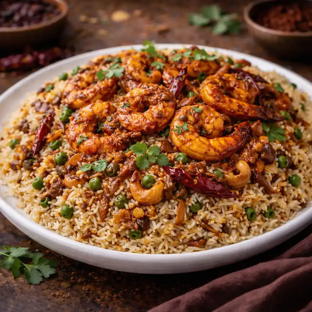 Srikakulam Royyala Pulav at Hashtag India